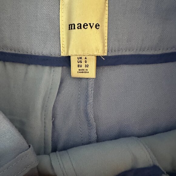 The Avery Pleated Trouser Shorts by Maeve: Short Edition - Picture 4 of 4